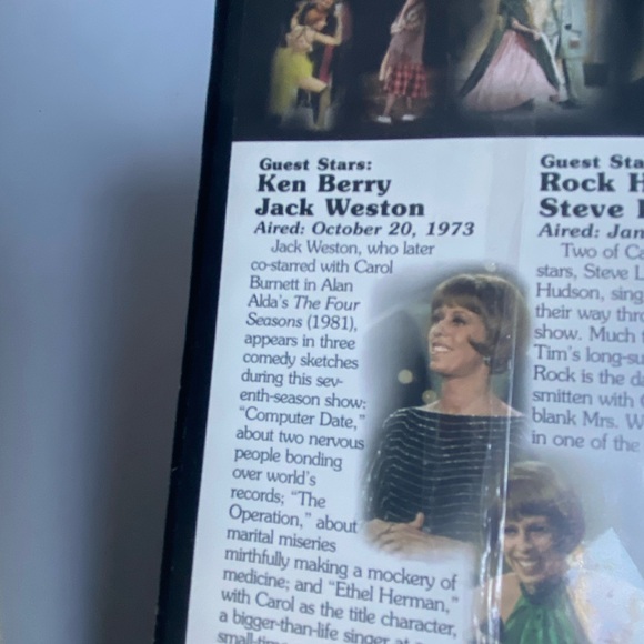 Carol Burnett Show of Videocassette Unopened - Picture 12 of 12